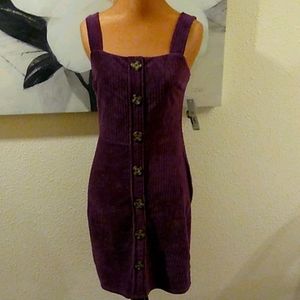 No Boundaries corduroy style dress